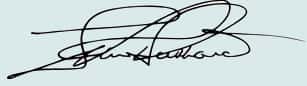 L. Ron Hubbard signature